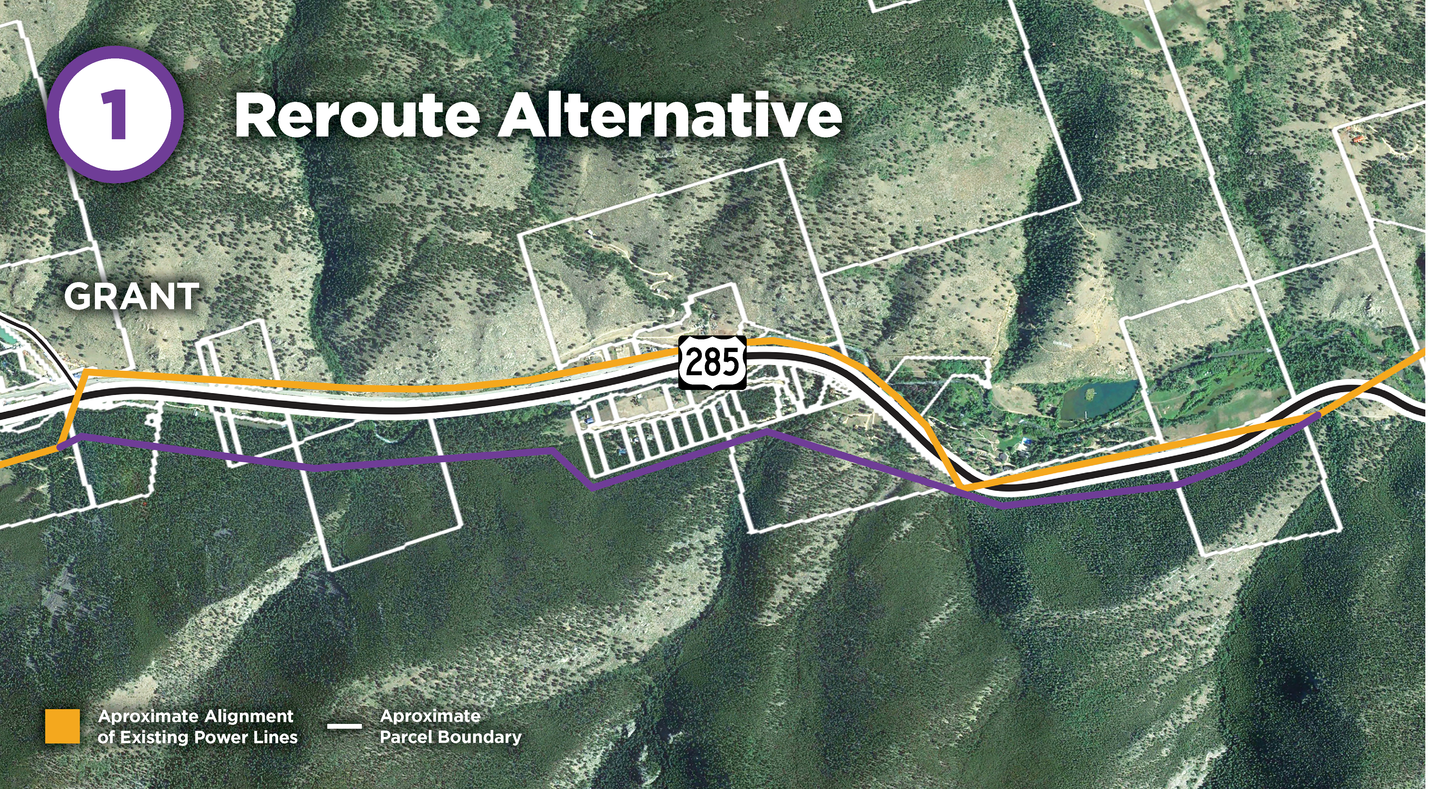 Reroute alternative map 1